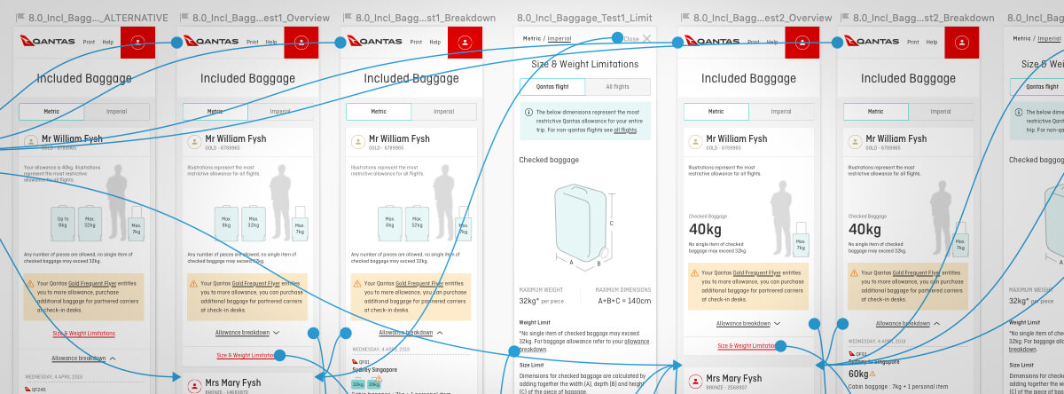 User testing evaluation