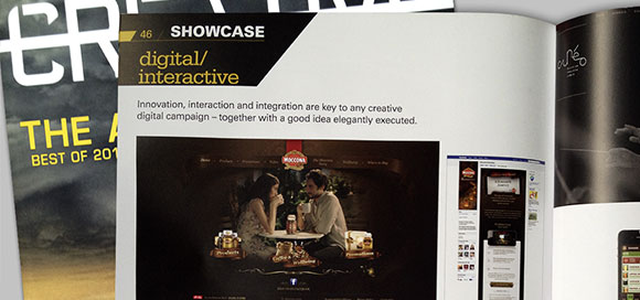 Moccona augmented reality app and camapign