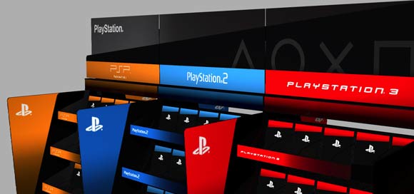SONY Playstation point of sale solution